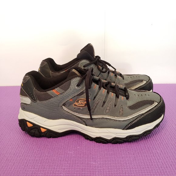 men's skechers running shoes with memory foam